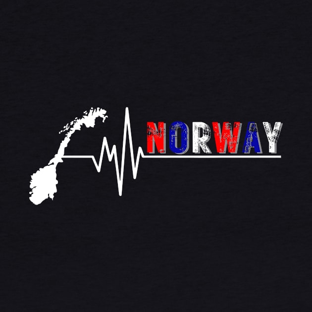 Norway Tshirt by VikingHeart Designs